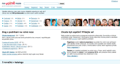 Desktop Screenshot of navolnenoze.cz