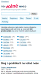 Mobile Screenshot of navolnenoze.cz
