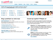 Tablet Screenshot of navolnenoze.cz